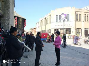 張存有受邀中央電視臺拍攝百年老店鋪、讓大家記住鄉(xiāng)愁